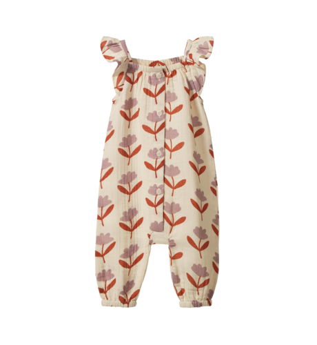 Nature Baby Tilda Suit Muslin - Fleurette Print