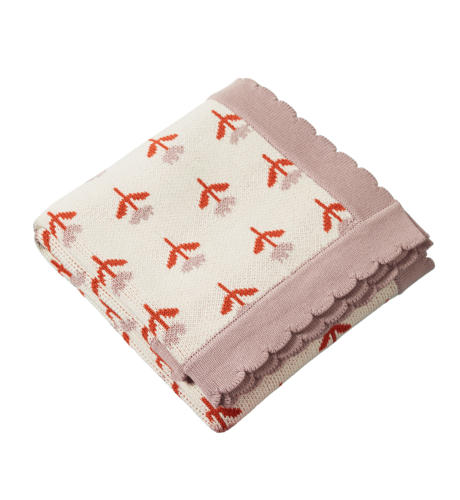 Nature Baby Fern Blanket - Fleurette Knit