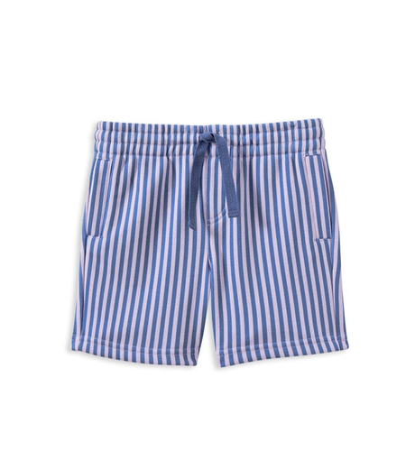 Milky Chill Stripe Fleece Short