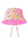 Milky Neon Bloom Swim Hat