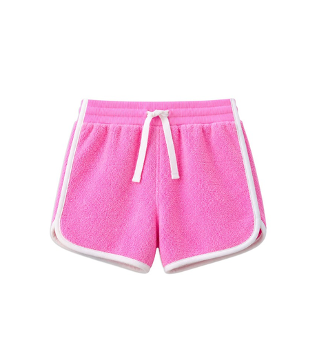 Milky Super Pink Terry Towelling Short