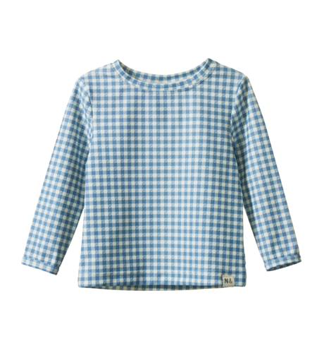 Nature Baby Splash Top - Blue Gingham