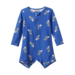 Nature Baby One Piece Bathing Trunks - Fish Fable Blue Print