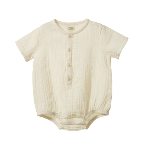 Nature Baby Monty Suit Muslin - Natural