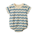 Nature Baby Juno Romper Terry - Waves Print