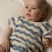 Nature Baby Juno Romper Terry - Waves Print