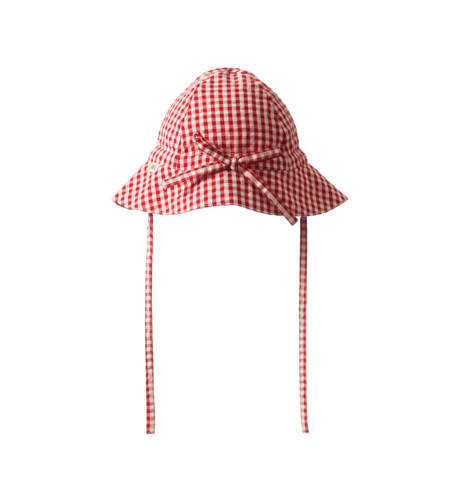Nature Baby Sunhat - Red Gingham