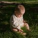 Nature Baby Meadow Bodysuit Muslin - Natural