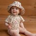 Nature Baby Faye Bodysuit - Kitchen Garden Print