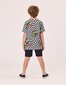 Radicool Dude T-Rex Twisted Chequer Tee
