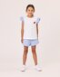 Kissed By Radicool Ladybird Gingham Frill Tee