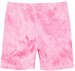 Kissed By Radicool Bike Short In Tie Dye Pink