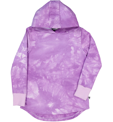 Kissed By Radicool Amethyst Tie Dye Hood