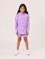 Kissed By Radicool Amethyst Tie Dye Hood
