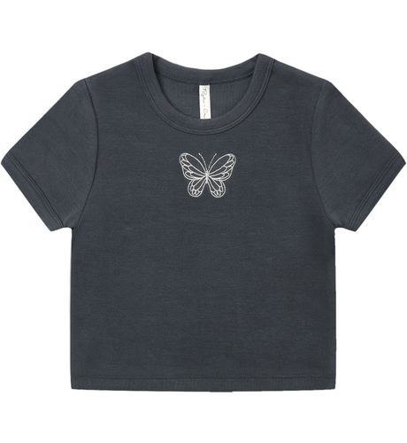Rylee + Cru Baby Tee Butterfly
