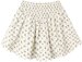 Rylee + Cru Smocked V Mini Skirt Vintage Fleur