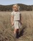 Rylee + Cru Smocked V Mini Skirt Vintage Fleur