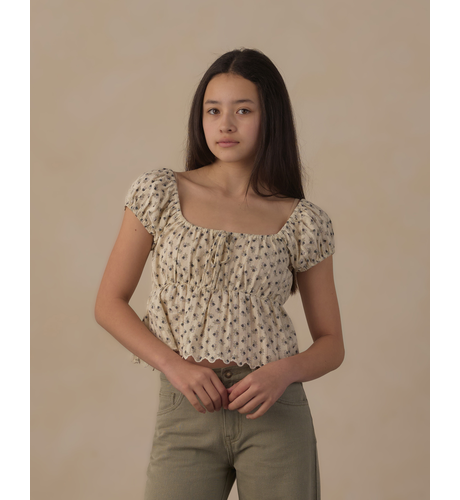 Rylee + Cru Teen Rylan Top Vintage Fleur