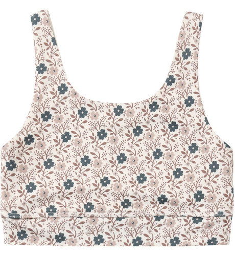 Rylee + Cru Swift Sports Crop Blue Primrose