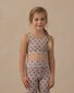 Rylee + Cru Swift Sports Crop Blue Primrose