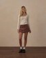 Rylee + Cru Teen Denver Mini Skirt Mulberry