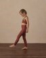 Rylee + Cru Swift Sports Bra Brick Hearts