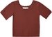 Rylee + Cru Scallop Tee Brick