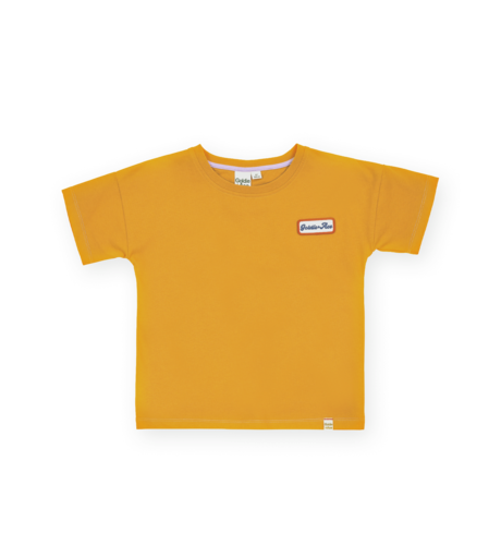 Goldie + Ace Contrast Stitch T-Shirt Yellow