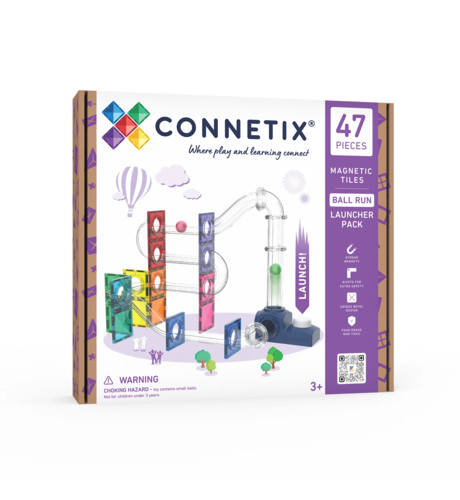 Connetix Ball Run Launcher Pack 47 pc