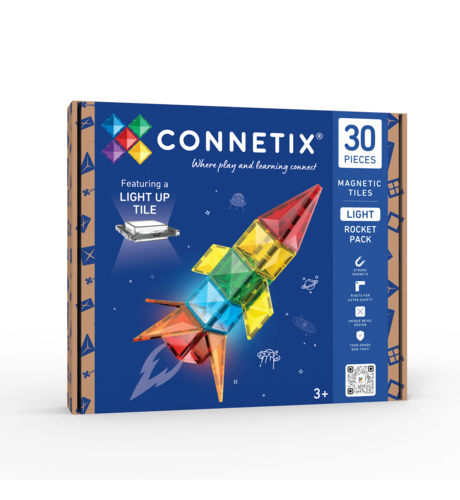 Connetix Light Rocket Pack 30 pc