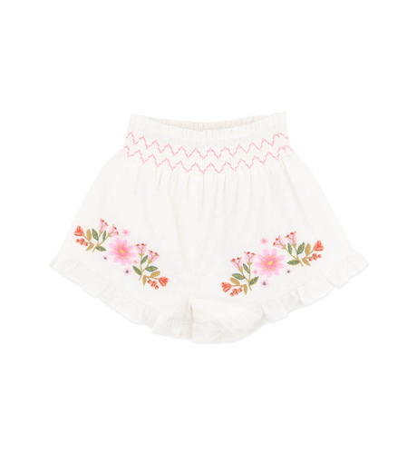 Fox & Finch Paradiso Embroidered Shorts