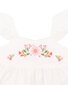 Fox & Finch Paradiso Embroidered Shirred Top