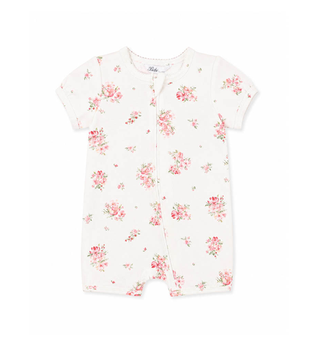 Bebe Chelsea Organic S/S Zip Romper