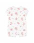 Bebe Chelsea Organic S/S Zip Romper