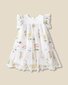 Bebe Alana Floral Embroidered Dress
