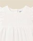 Bebe Linen Embroidered Romper