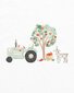 Bebe Scout Organic Tractor Baby Tee