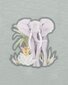 Bebe Sway Print Elephant Romper