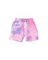 Rad Tribe Short In Pink & Lilac Tie Dye