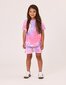 Rad Tribe Short In Pink & Lilac Tie Dye