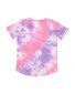 Rad Tribe Tee In Pink & Lilac Tie Dye