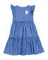 Kissed By Radicool Jasmine Dress In Chambray