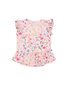 Kissed By Radicool Wild Flowers Frill Tee
