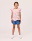 Kissed By Radicool Wild Flowers Frill Tee