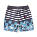 Munster Check Me Out Board Shorts - Blue Check