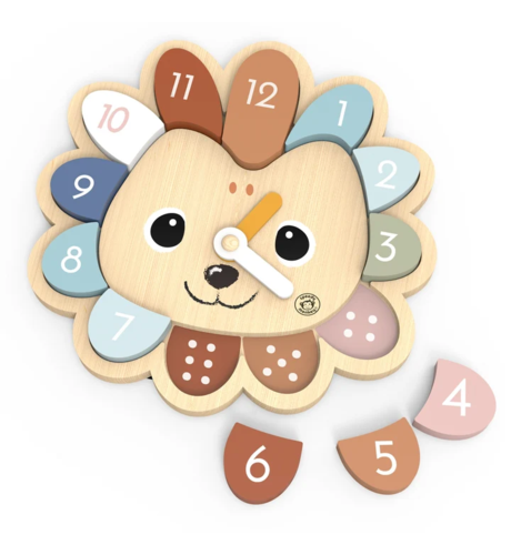 Speedy Monkey Educational Clock - Hedgehog