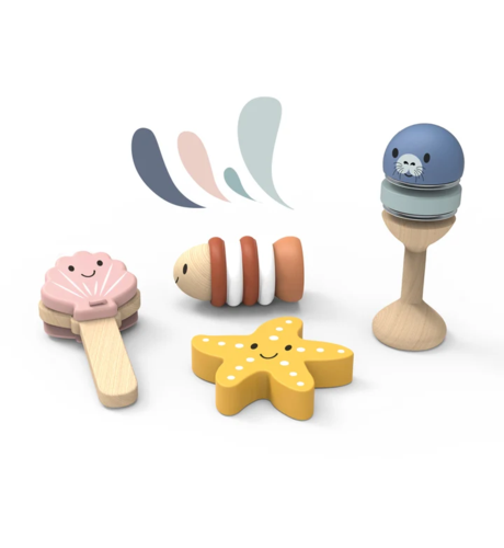 Speedy Monkey Ocean Musical Set 4pc