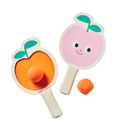 Sunnylife Kids Velcro Beach Bats Poppy the Peach