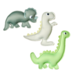 Sunnylife Dive Buddies Dino Set of 3