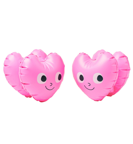 Sunnylife Kids Inflatable Arm Bands Poppy the Peach - Pink